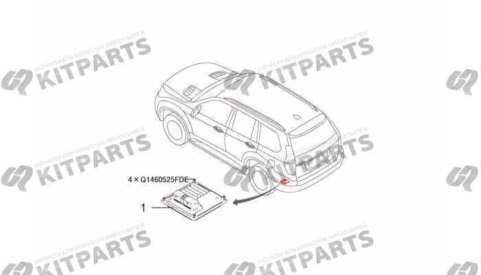 Электронный дифференциальный замок Haval H9