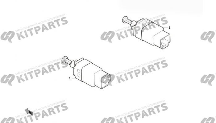 Выключатель стоп сигнала Haval