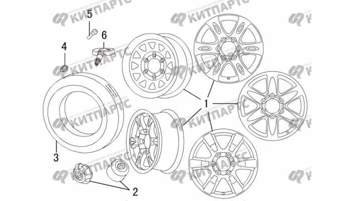 Колесо Great Wall Hover H3 New